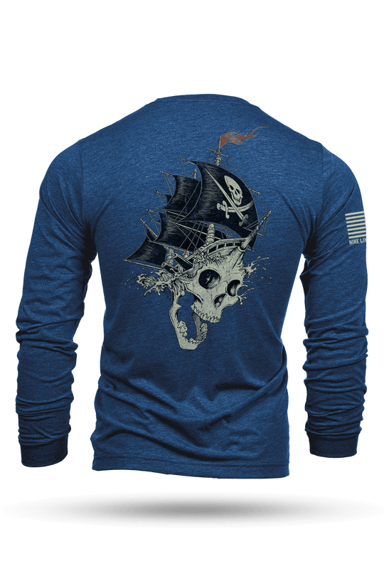 Pirate Skull - Long - Sleeve Shirt