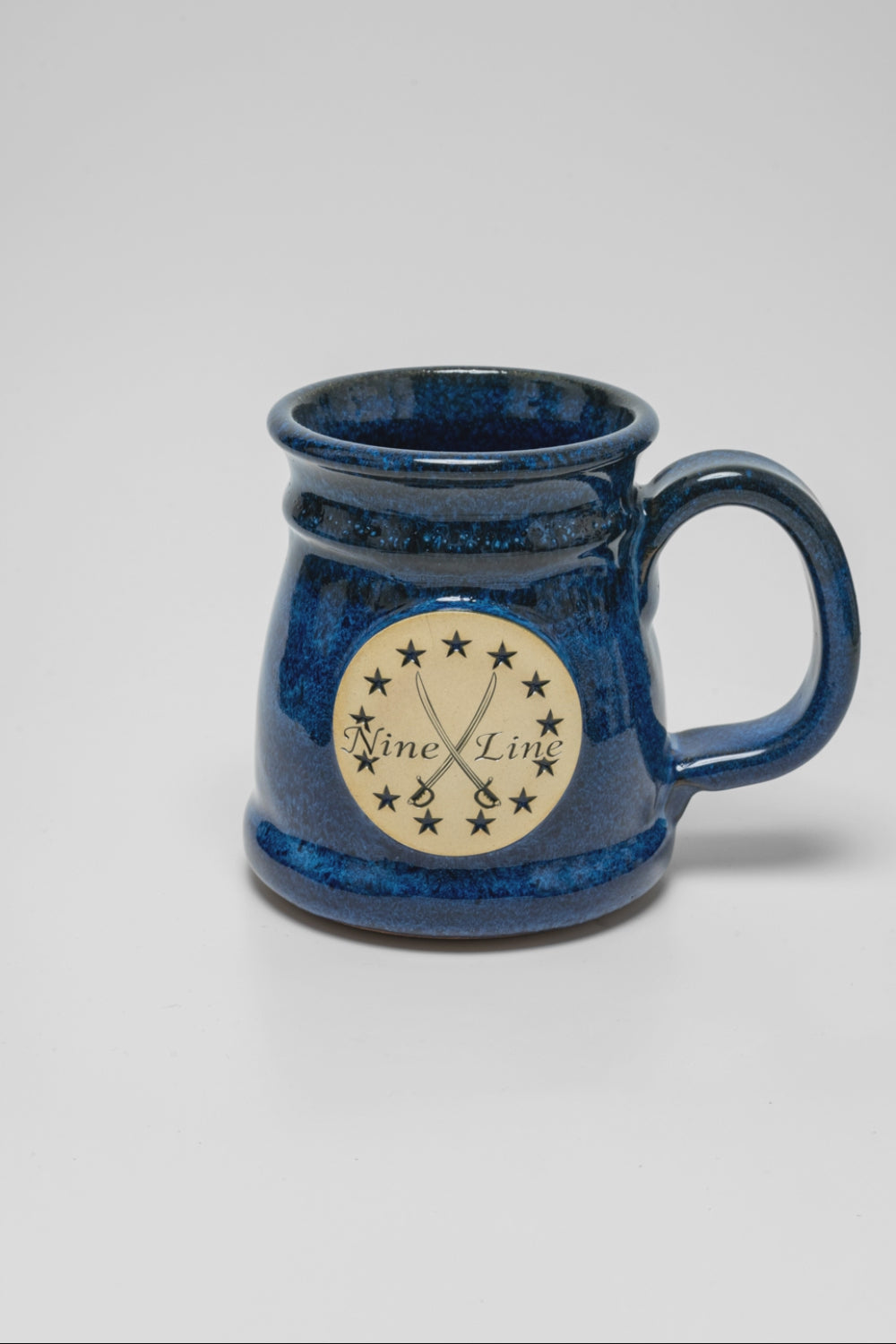 Load video: Patriots Crossed Sword - Handcrafted Ceramic Mug