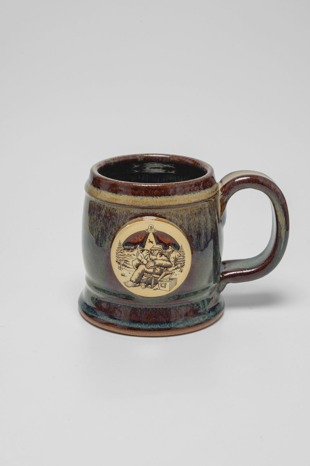 Load video: Squatch Outdoors - Handcrafted Ceramic Mug