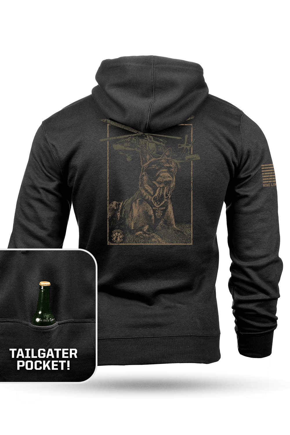 Project K - 9 Hero MPC Lenny - Tailgater Hoodie