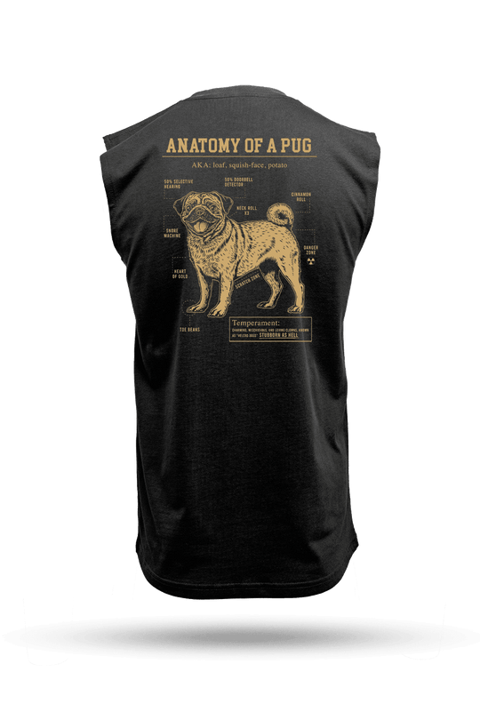 Pug Schematic - Men's Muscle Tank Top