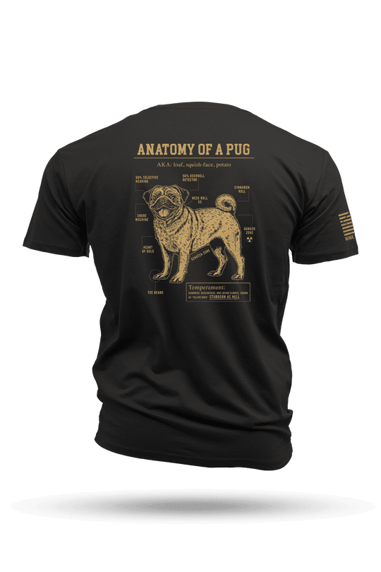 Pug Schematic - T-Shirt