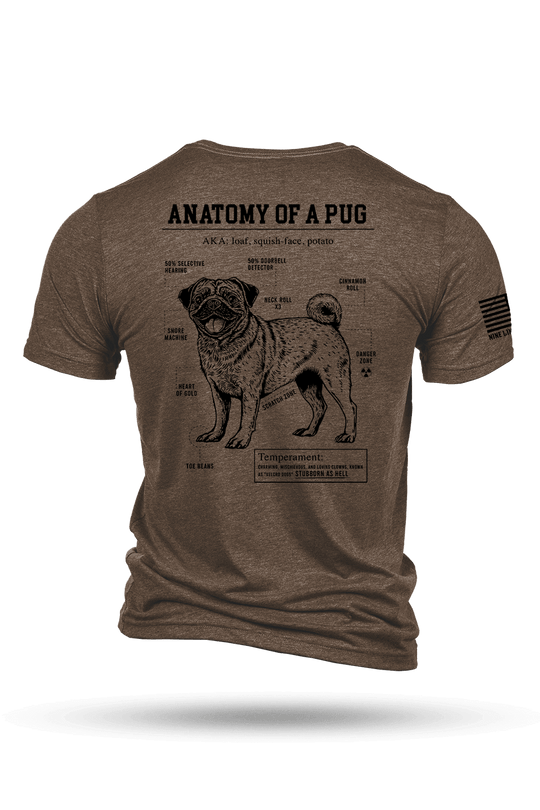 Pug Schematic - T-Shirt