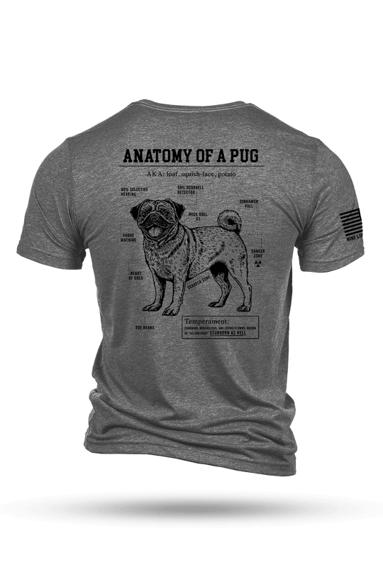 Pug Schematic - T-Shirt