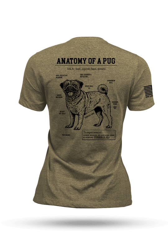 Pug Schematic - Women's T-Shirt