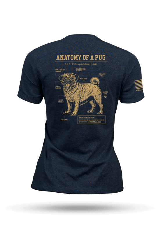 Pug Schematic - Women's T-Shirt