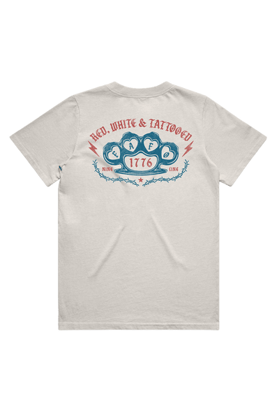 Red, White and Tattooed - Women's Relaxed Fit T-Shirt