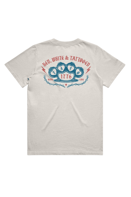 Red, White and Tattooed - Women's Relaxed Fit T-Shirt