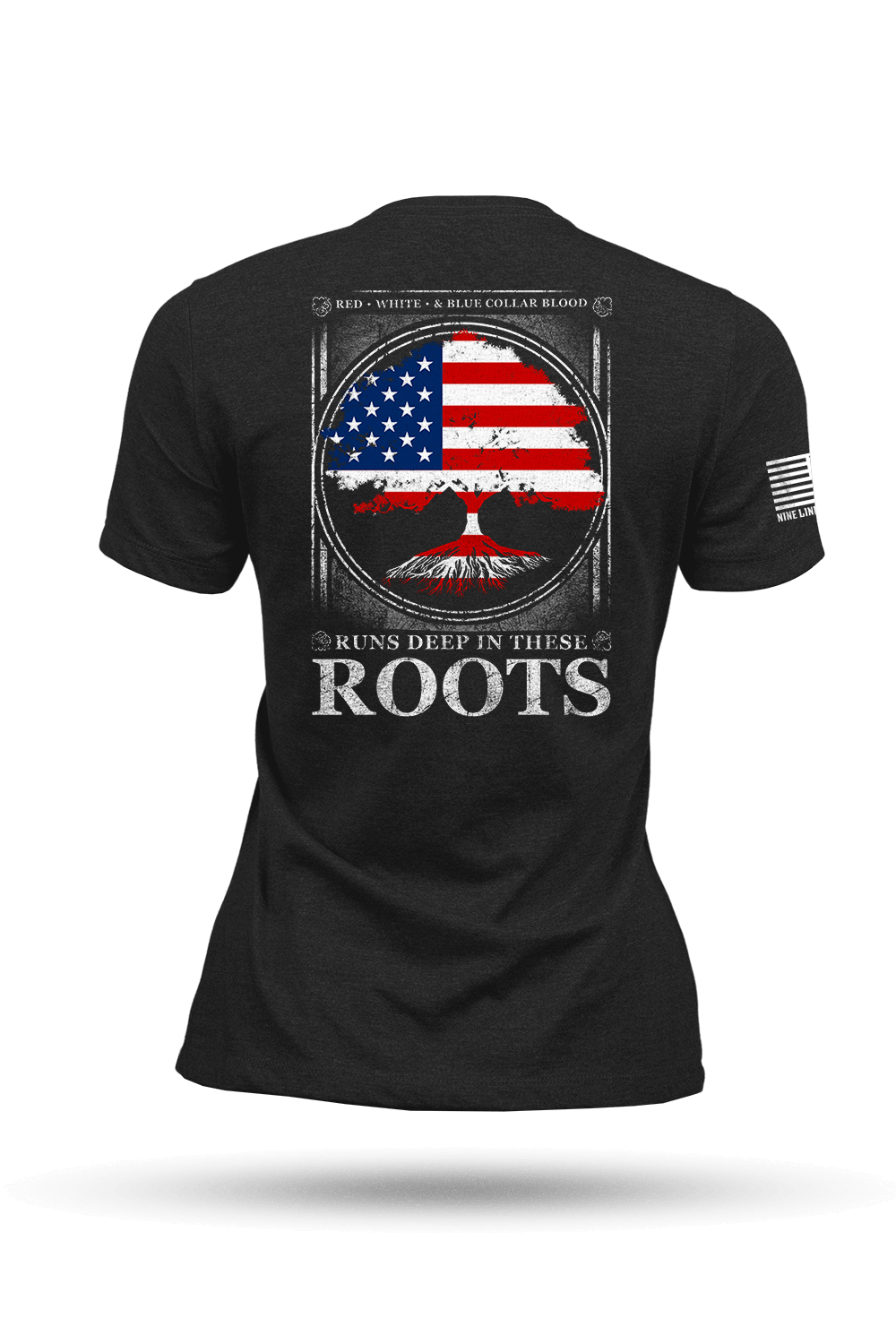 Red, White, Blue Blood - Women's T-Shirt