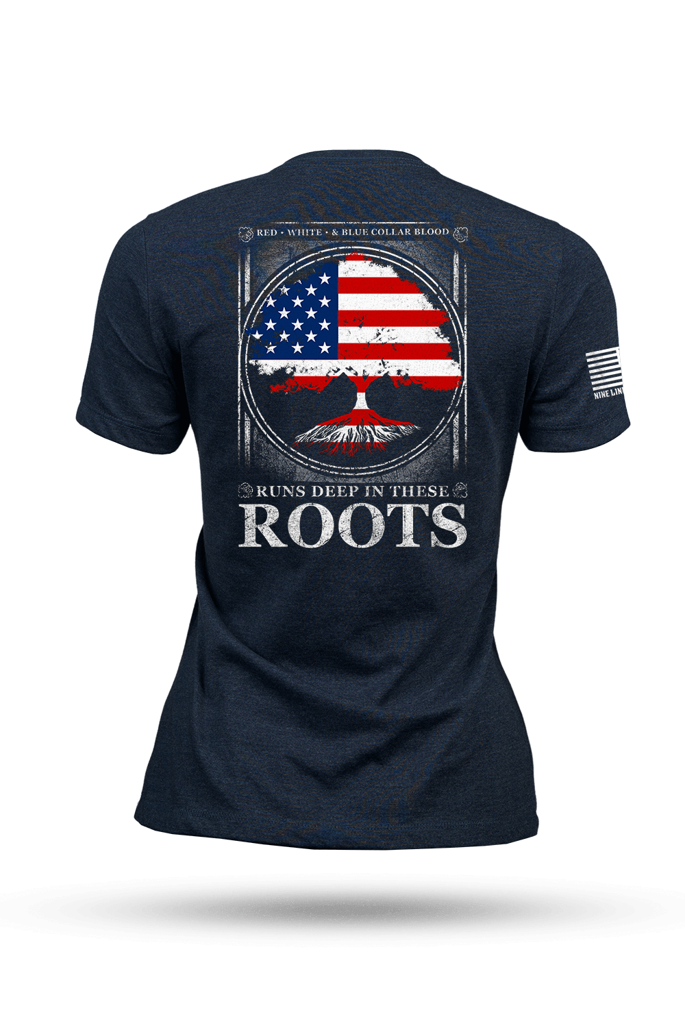 Red, White, Blue Blood - Women's T-Shirt