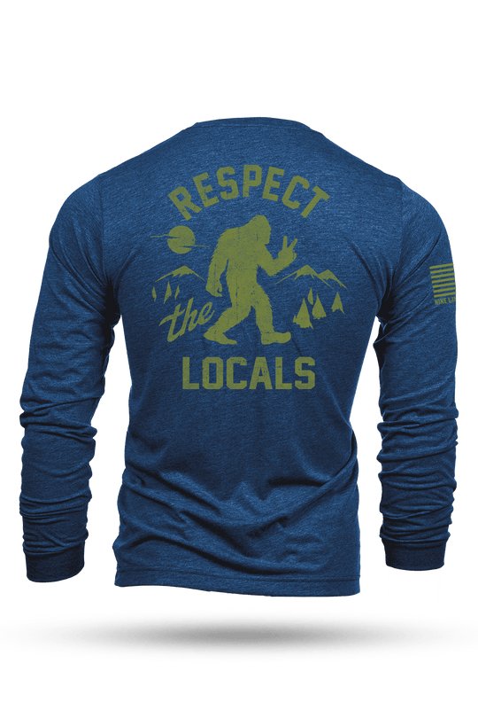 Respect the Locals - Long - Sleeve Shirt