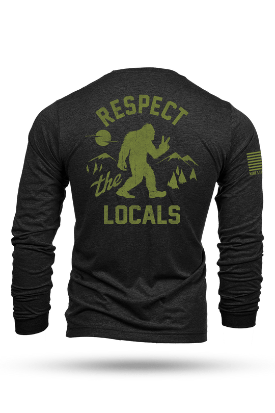 Respect the Locals - Long - Sleeve Shirt
