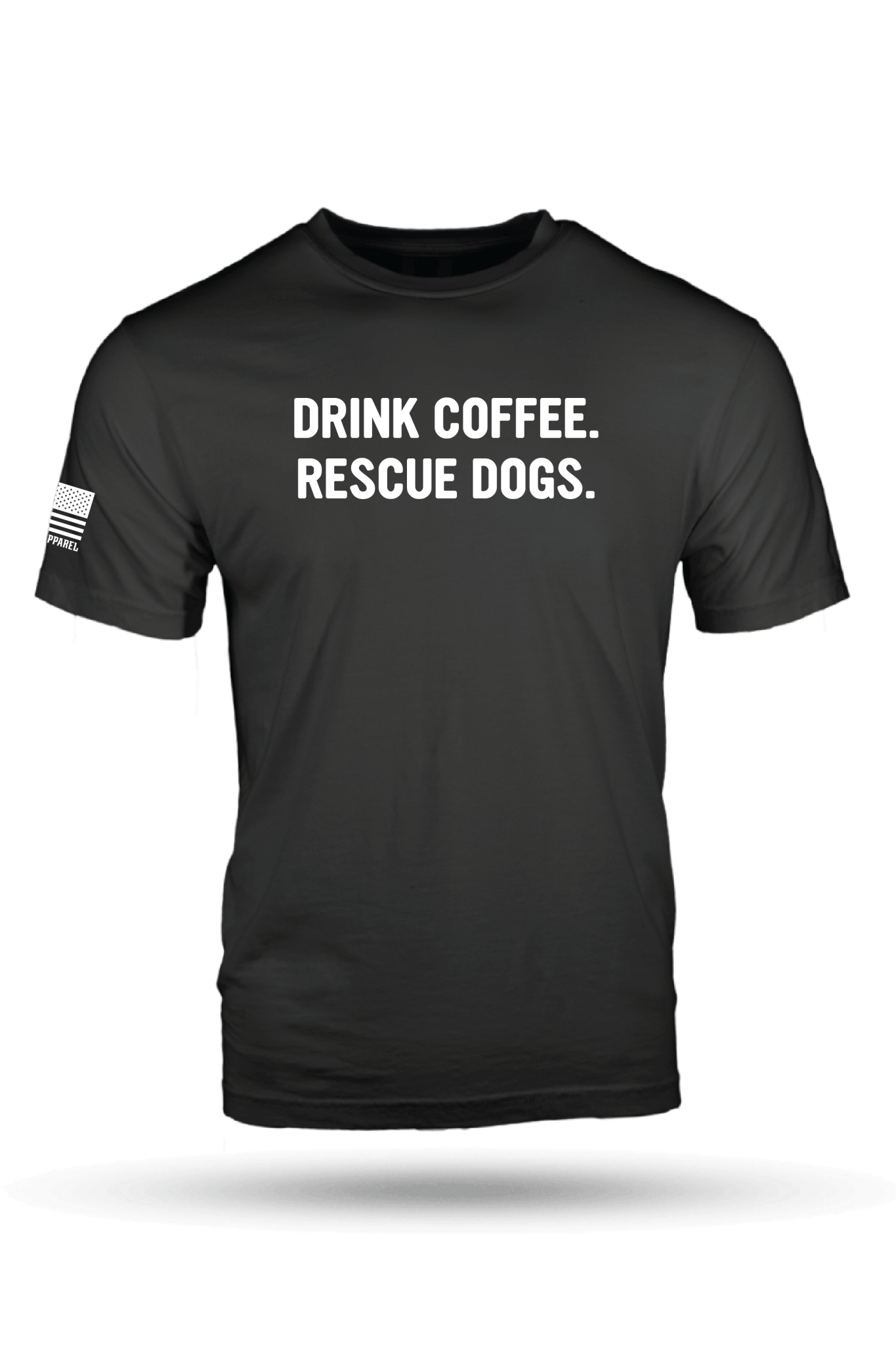 REX - Drink Coffee Rescue Dogs - Comfort Colors T-Shirt