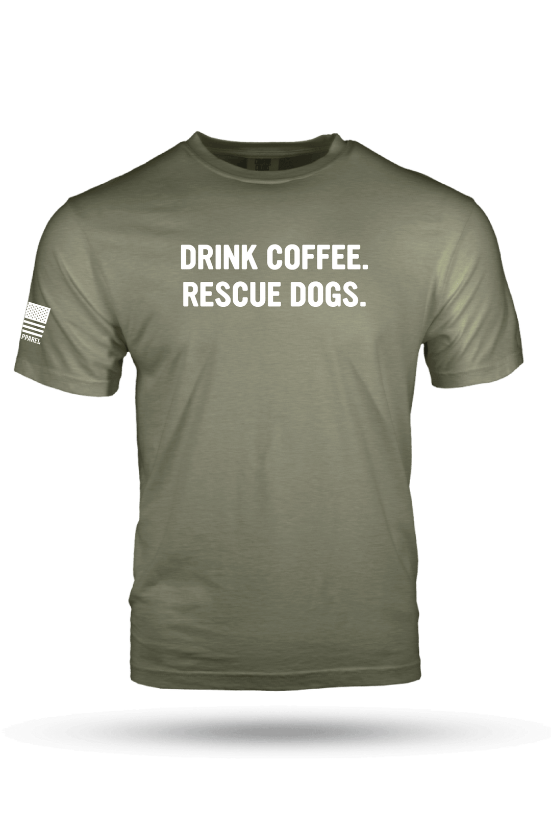 REX - Drink Coffee Rescue Dogs - Comfort Colors T-Shirt