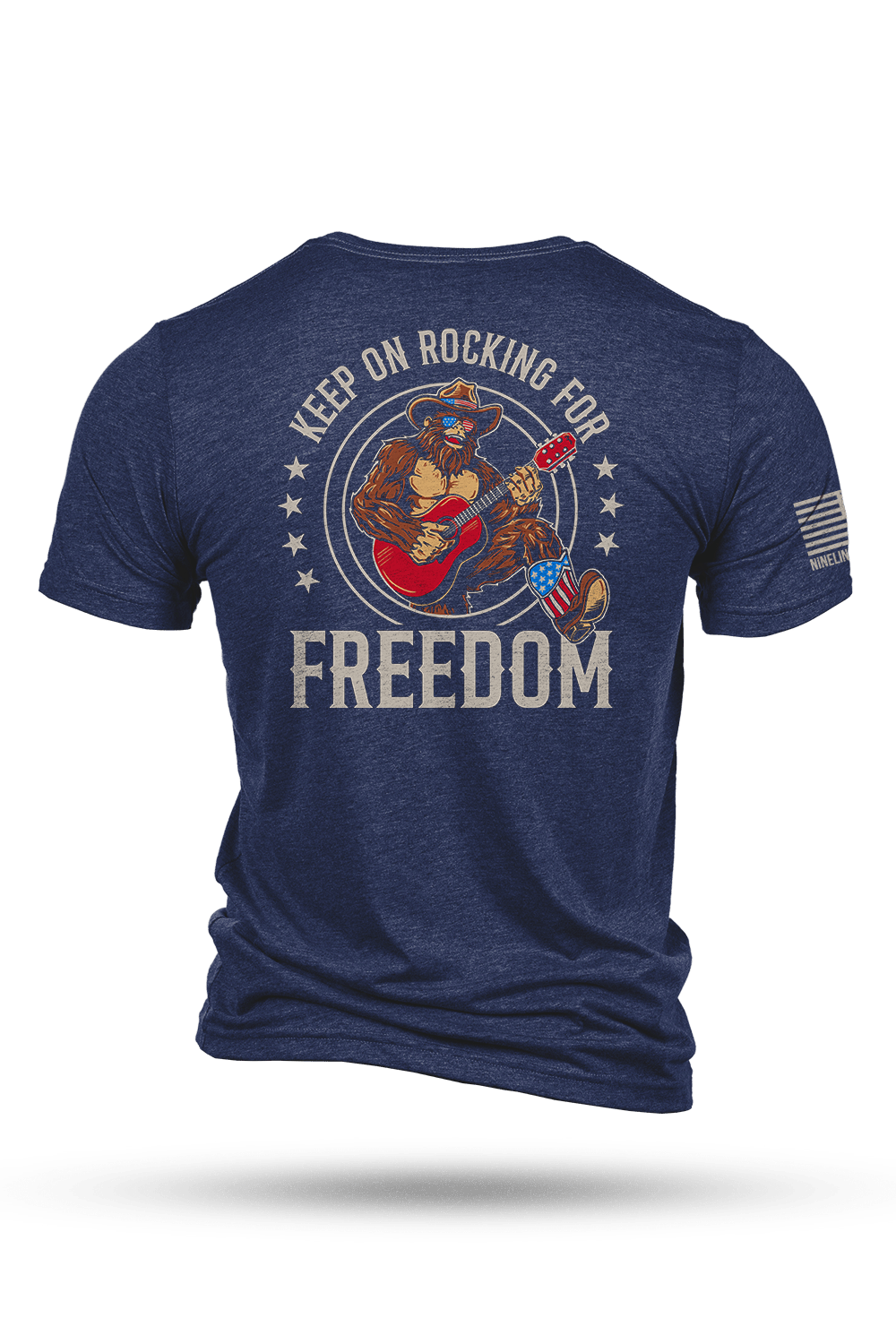 Rockin' Freedom Squatch - T-Shirt