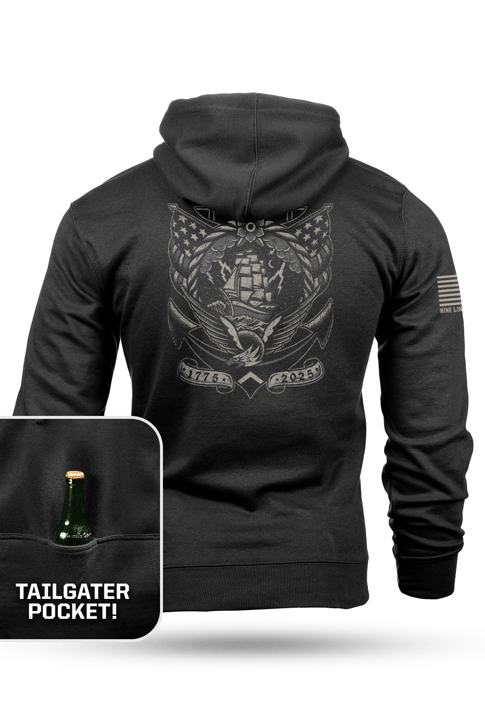 Rough Seas 250th - Tailgater Hoodie