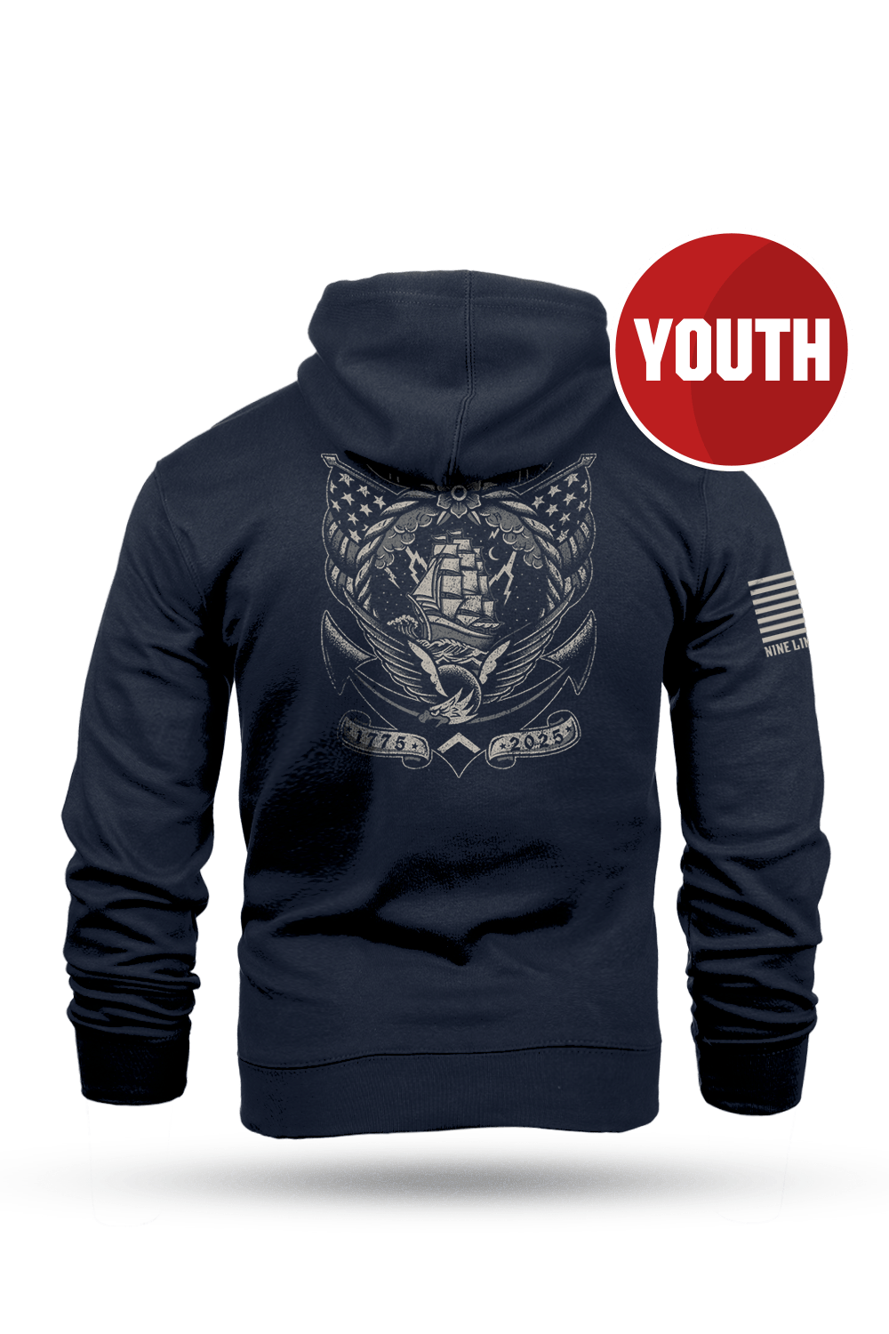 Rough Seas 250th - Youth Hoodie
