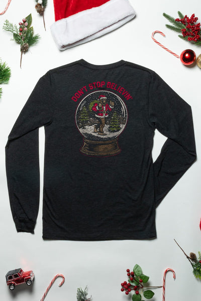Santa Squatch - Long - Sleeve Shirt
