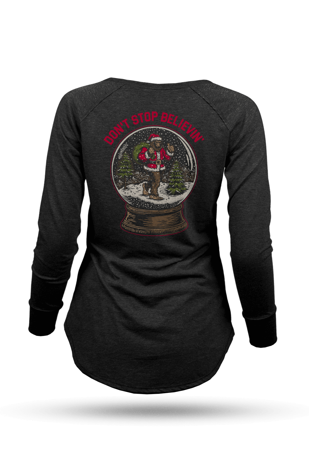 Santa Squatch - Women's Long - Sleeve Shirt