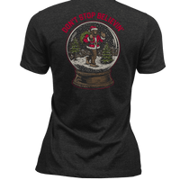 Santa Squatch - Women's T-Shirt