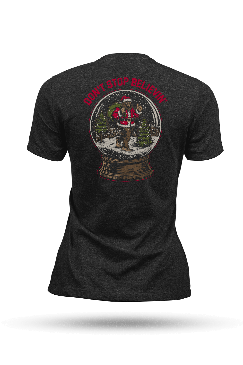 Santa Squatch - Women's T-Shirt