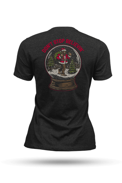 Santa Squatch - Women's T-Shirt