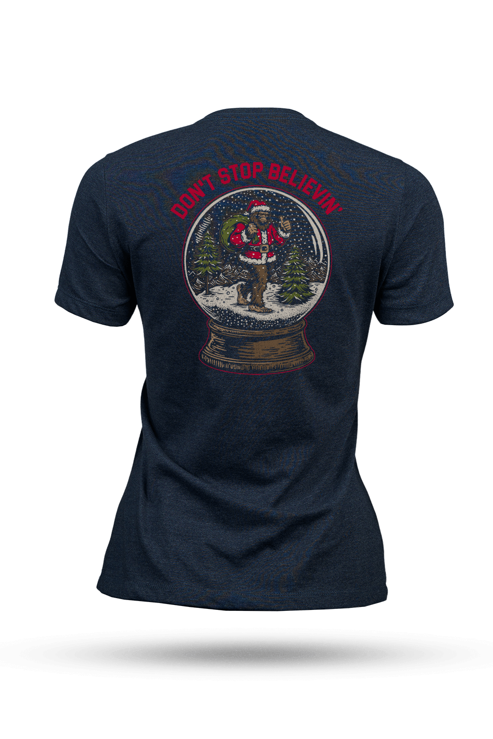 Santa Squatch - Women's T-Shirt