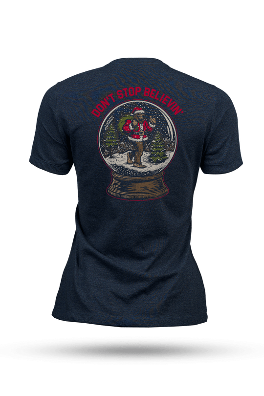 Santa Squatch - Women's T-Shirt