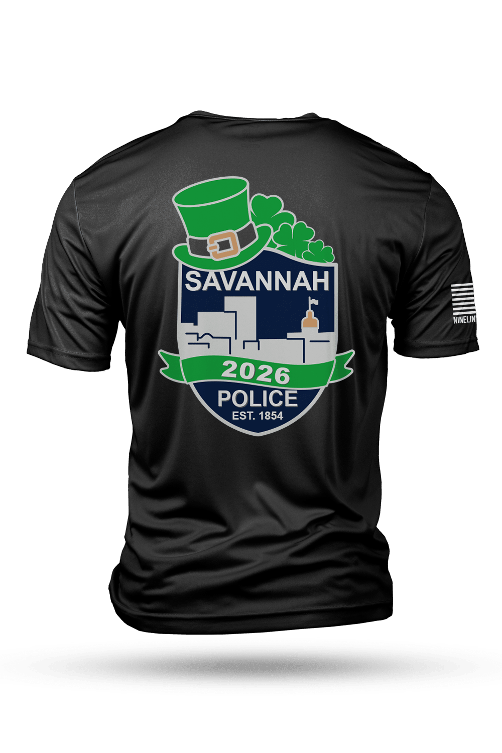Savannah PD - St. Patrick's 2026 - Men's Moisture Wicking T-Shirt