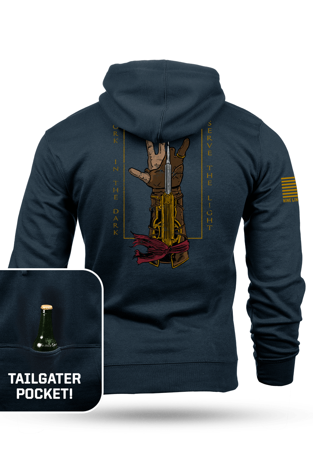 Serve the Light - Tailgater Hoodie