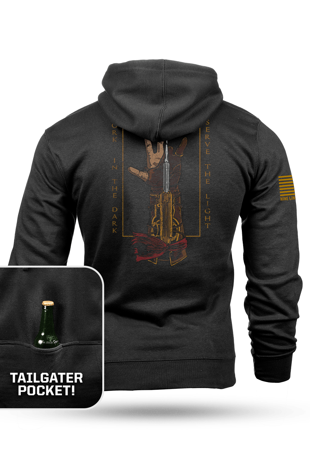 Serve the Light - Tailgater Hoodie