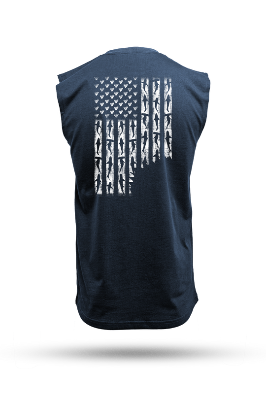 Shark Flag - Men's Muscle Tank Top