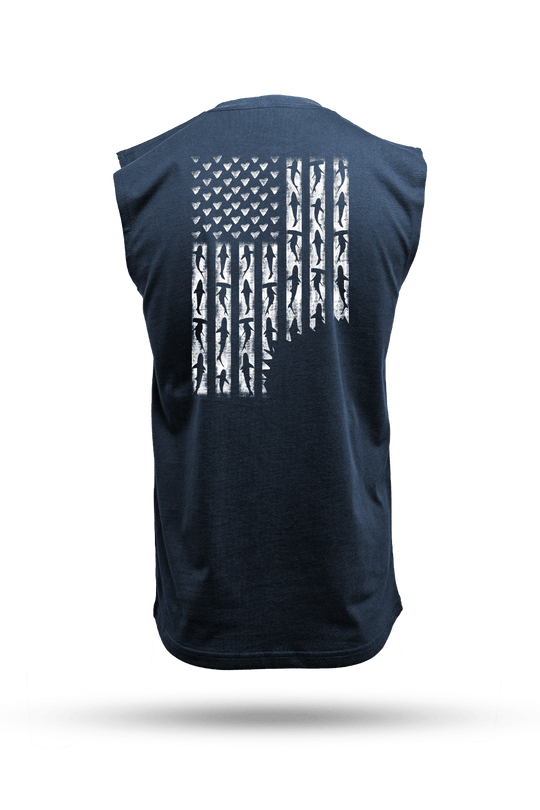 Shark Flag - Men's Muscle Tank Top