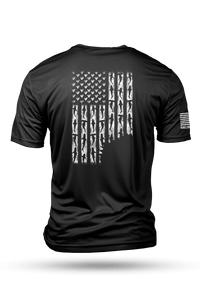Shark Flag - Moisture Wicking T-Shirt