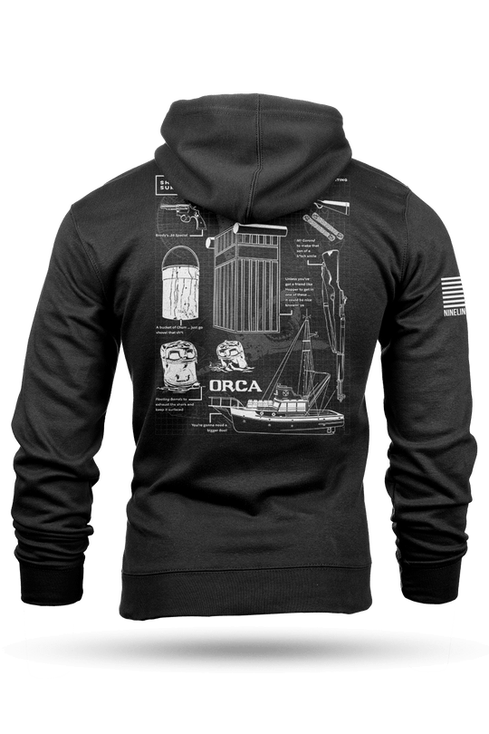 Shark Hunter Schematic - Hoodie