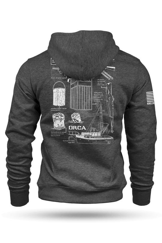 Shark Hunter Schematic - Hoodie