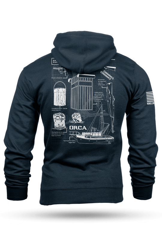 Shark Hunter Schematic - Hoodie