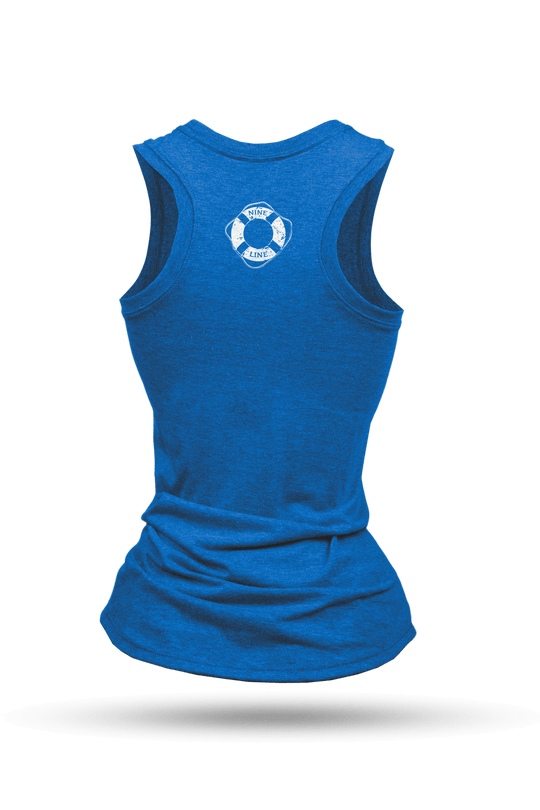 Shark Hunter Schematic - Women's Racerback Tank