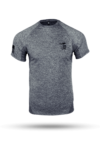 Short-Sleeve Performance Shirt with Dropline Logo