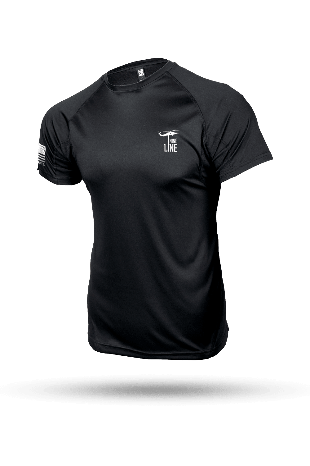 Short-Sleeve Performance Shirt with Dropline Logo