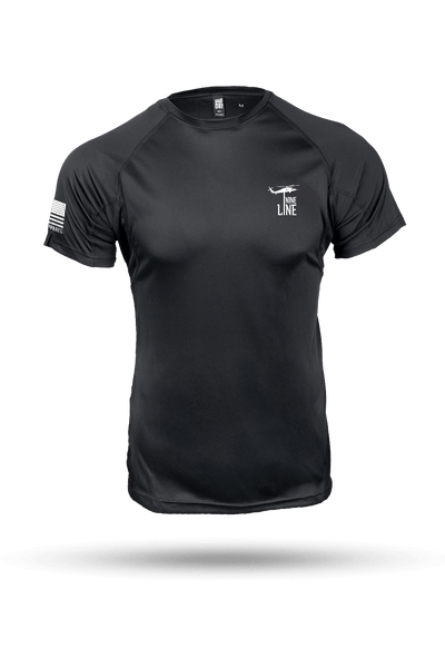 Short-Sleeve Performance Shirt with Dropline Logo