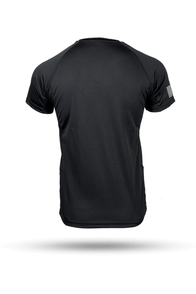 Short-Sleeve Performance Shirt with Dropline Logo
