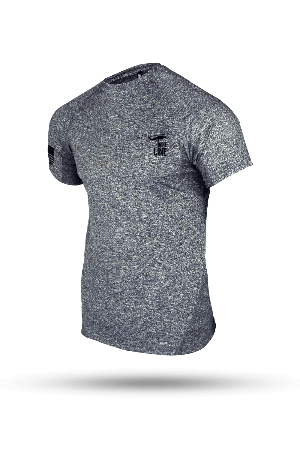 Short-Sleeve Performance Shirt with Dropline Logo