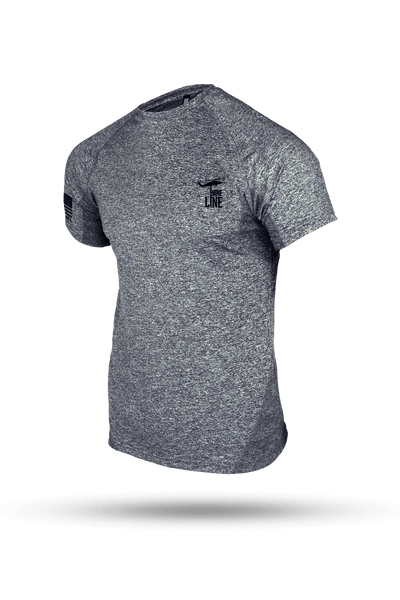 Short-Sleeve Performance Shirt with Dropline Logo