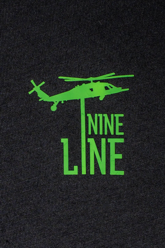 Silicone Dropline Logo - Hoodie (Night Vision Edition)