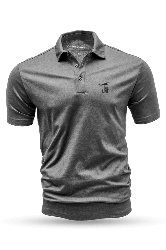 Silicone Dropline Logo - Short Sleeve Polo