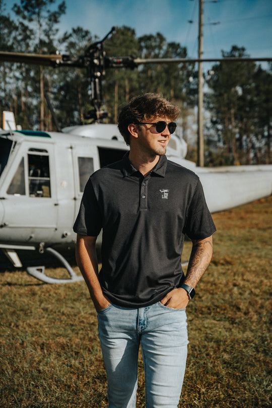 Silicone Dropline Logo - Short Sleeve Polo