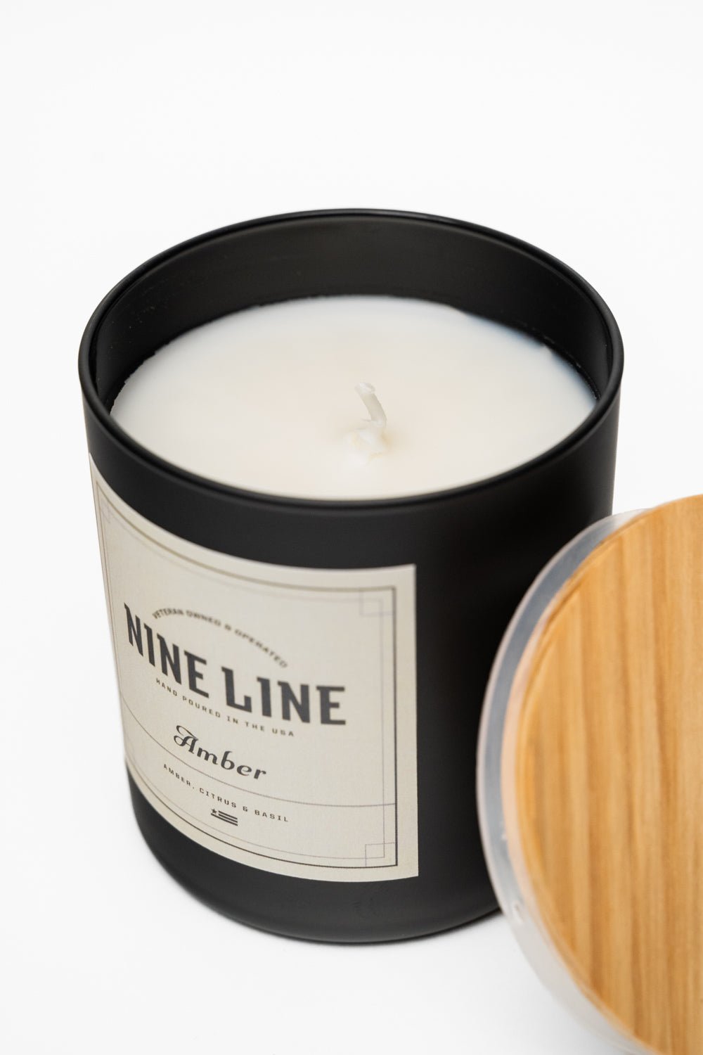 Single Wick Amber Scented Candle