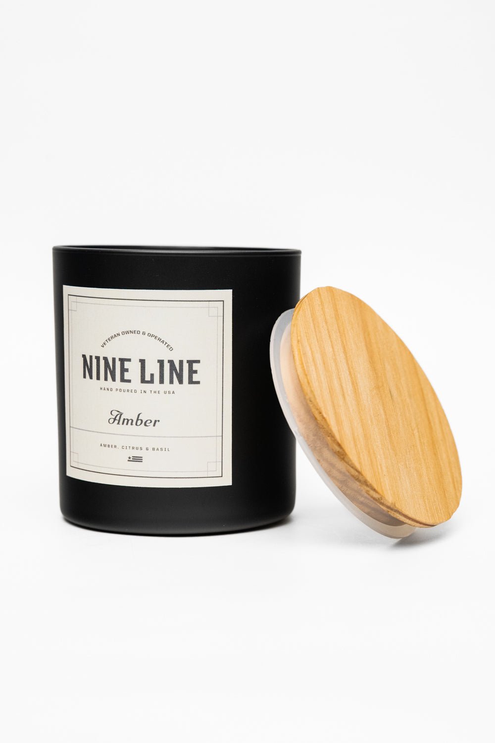 Single Wick Amber Scented Candle
