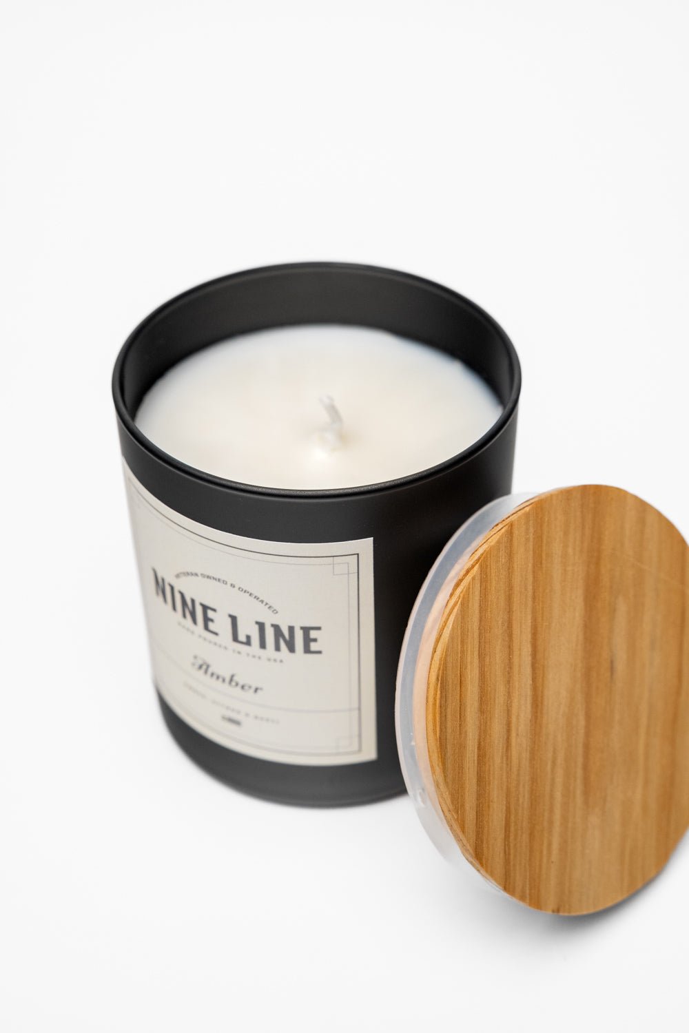 Single Wick Amber Scented Candle